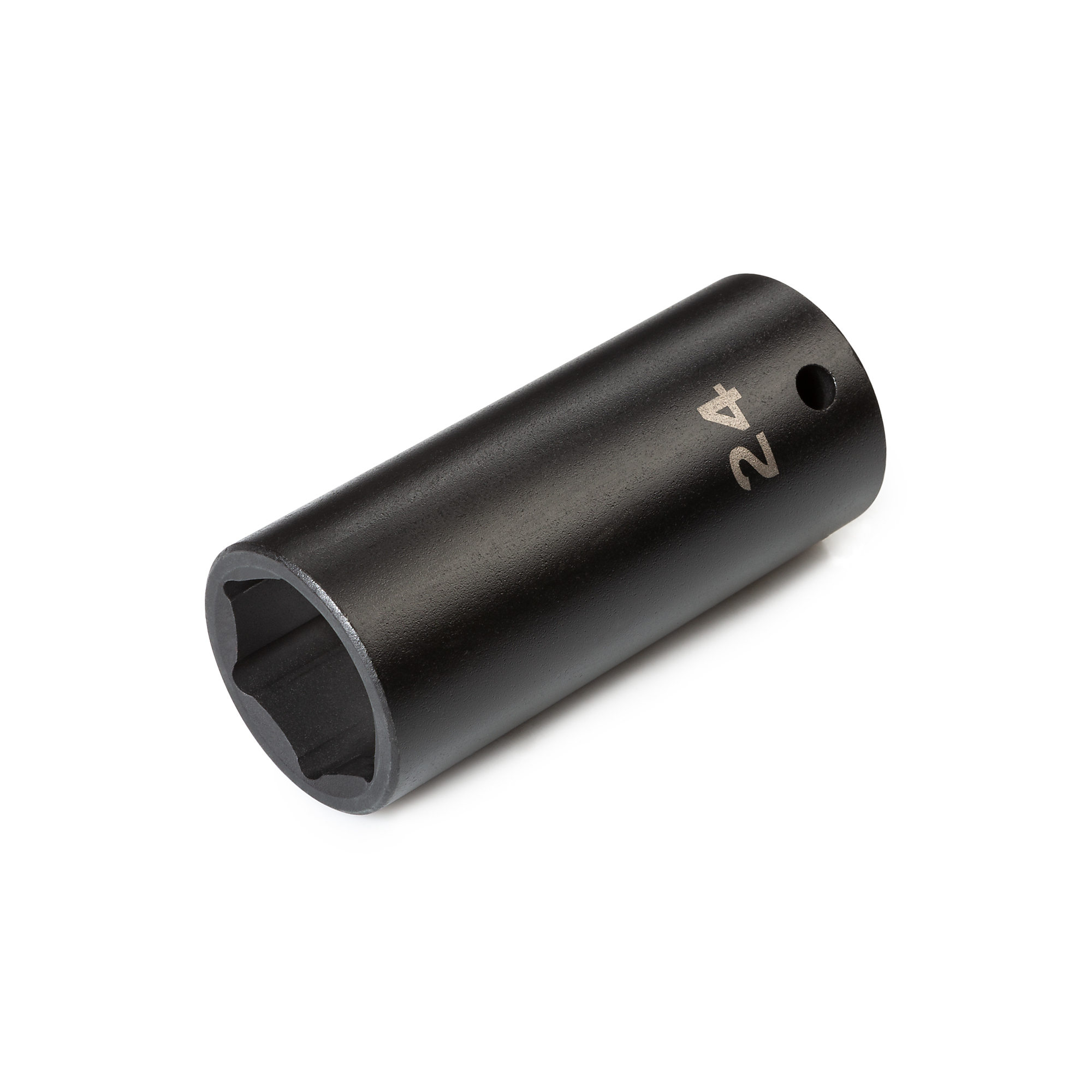 TEKTON 1/2 Inch Drive x 24 mm Deep 6-Point Impact Socket | SID23124